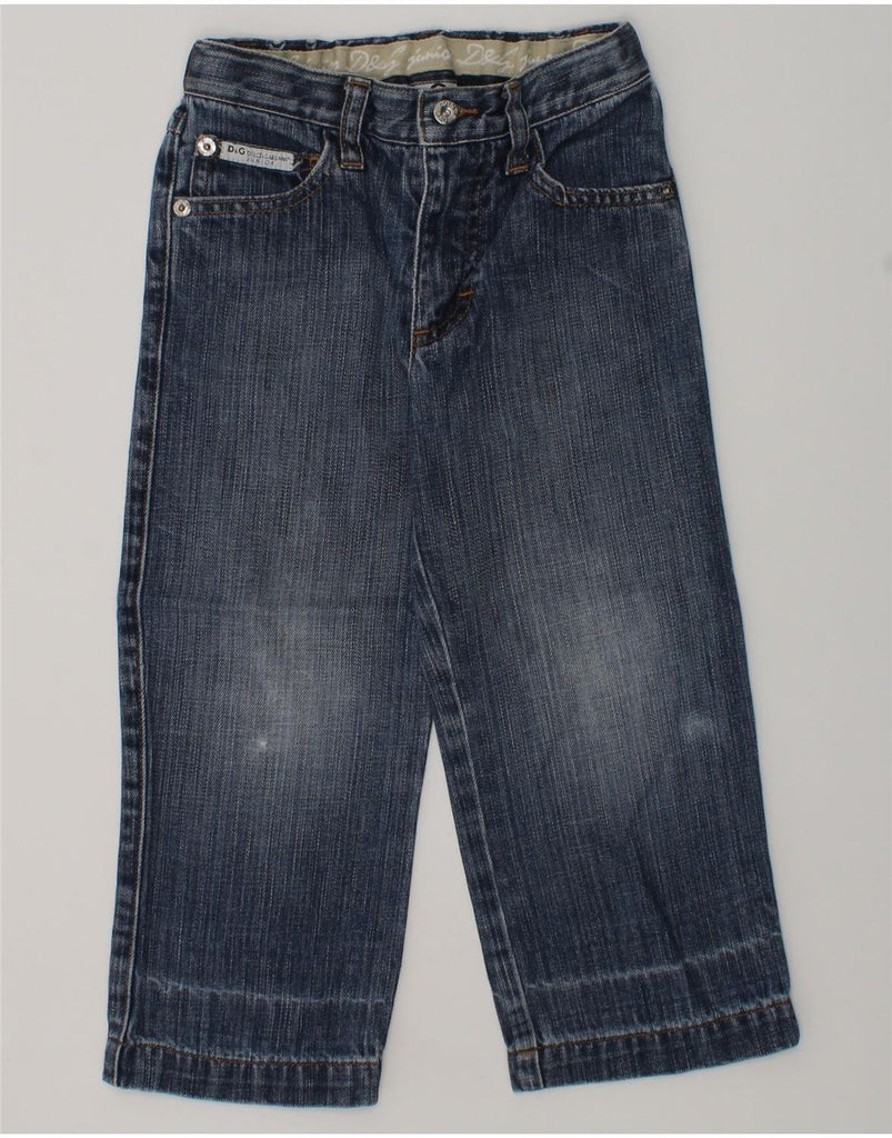 DOLCE & GABBANA Boys Straight Jeans 2-3 Years W20 L15 Blue Cotton | Vintage Dolce & Gabbana | Thrift | Second-Hand Dolce & Gabbana | Used Clothing | Messina Hembry 