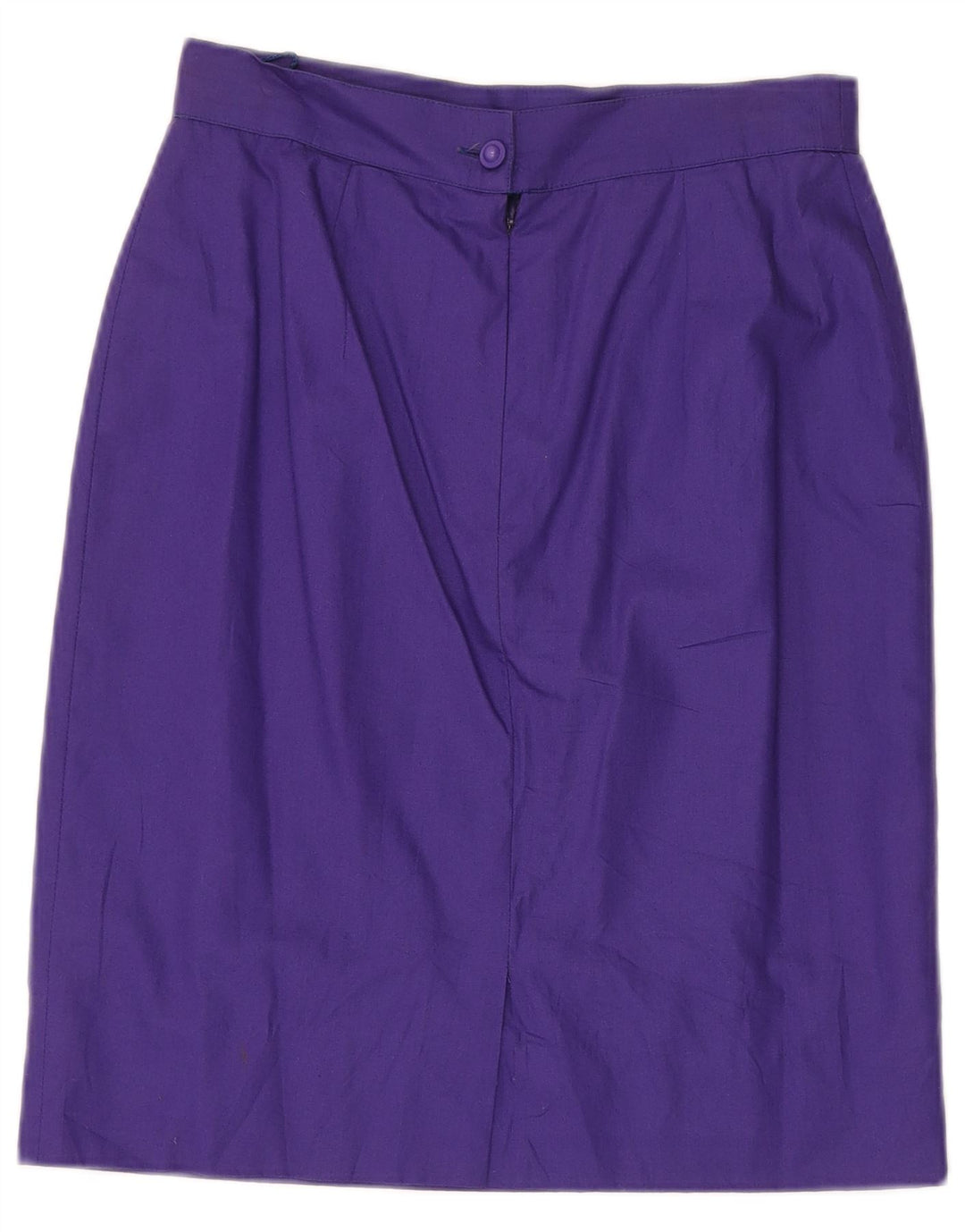 Vintage Womens Pencil Skirt IT 44 Medium W28  Purple Acetate