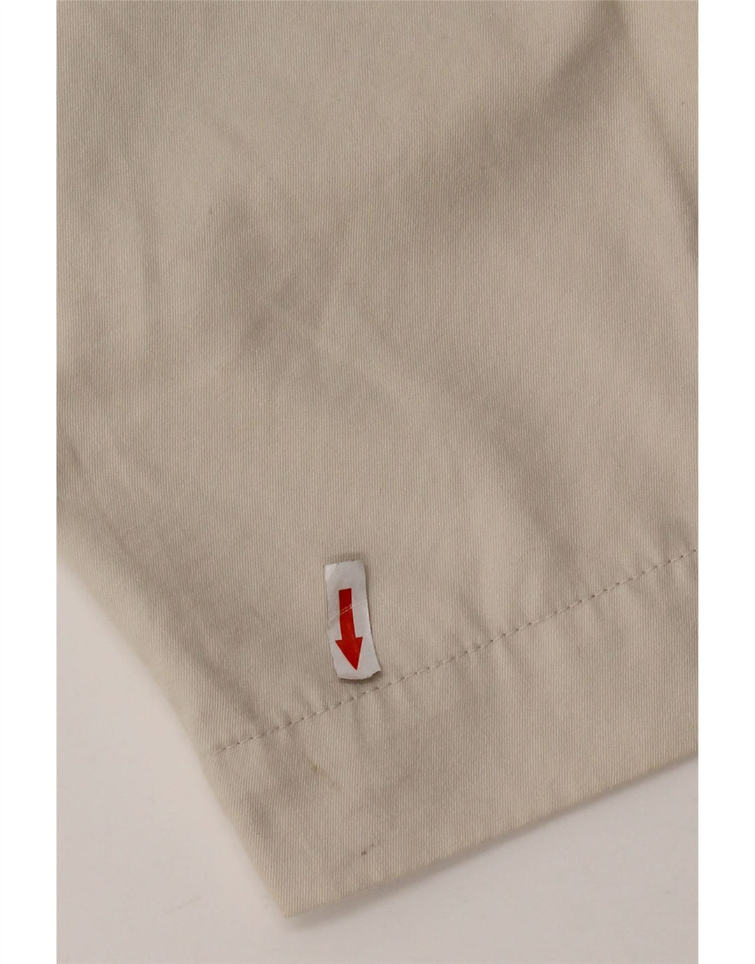 Dockers Mens Pegged Chino Shorts W36 Large Beige Cotton