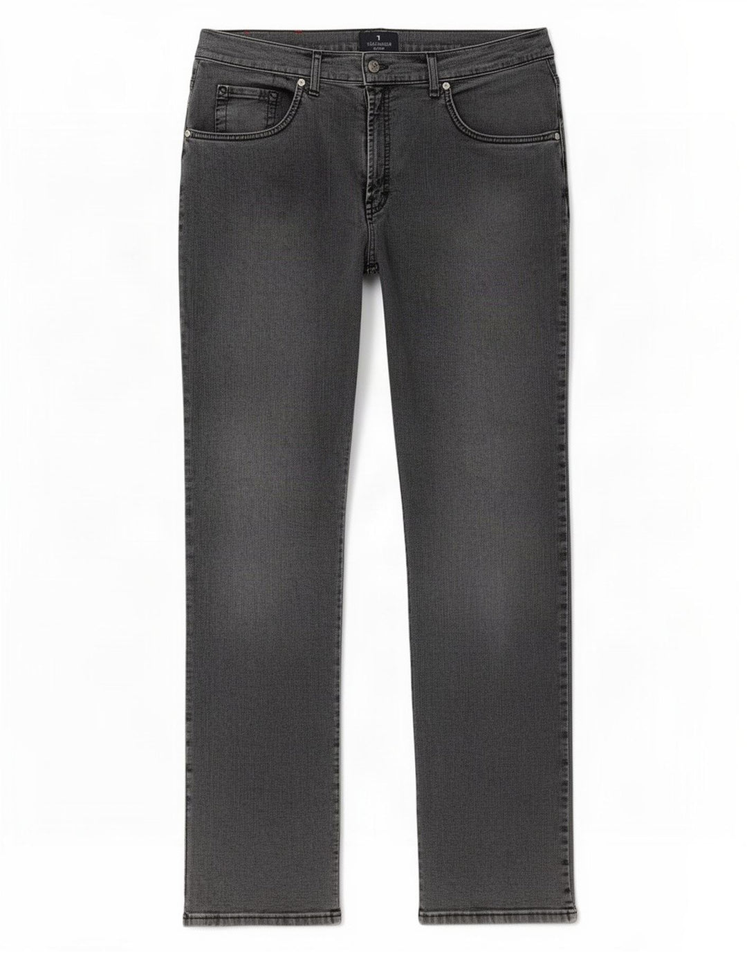 Trussardi Mens Straight Jeans W36 L34 Grey Cotton