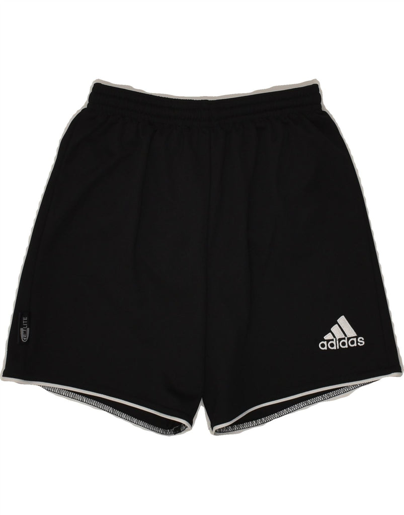 ADIDAS Boys Sport Shorts 2-3 Years 2XS Black Polyester | Vintage Adidas | Thrift | Second-Hand Adidas | Used Clothing | Messina Hembry 