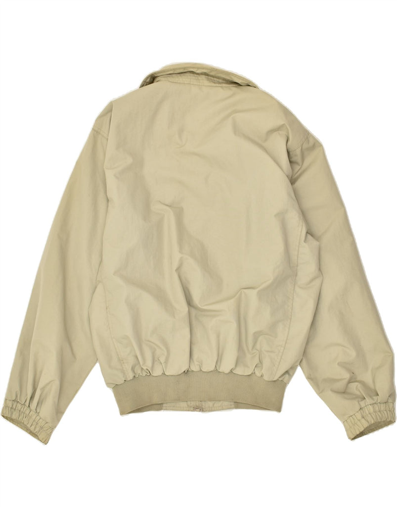 COLUMBIA Mens Bomber Jacket UK 36 Small Beige Nylon | Vintage Columbia | Thrift | Second-Hand Columbia | Used Clothing | Messina Hembry 