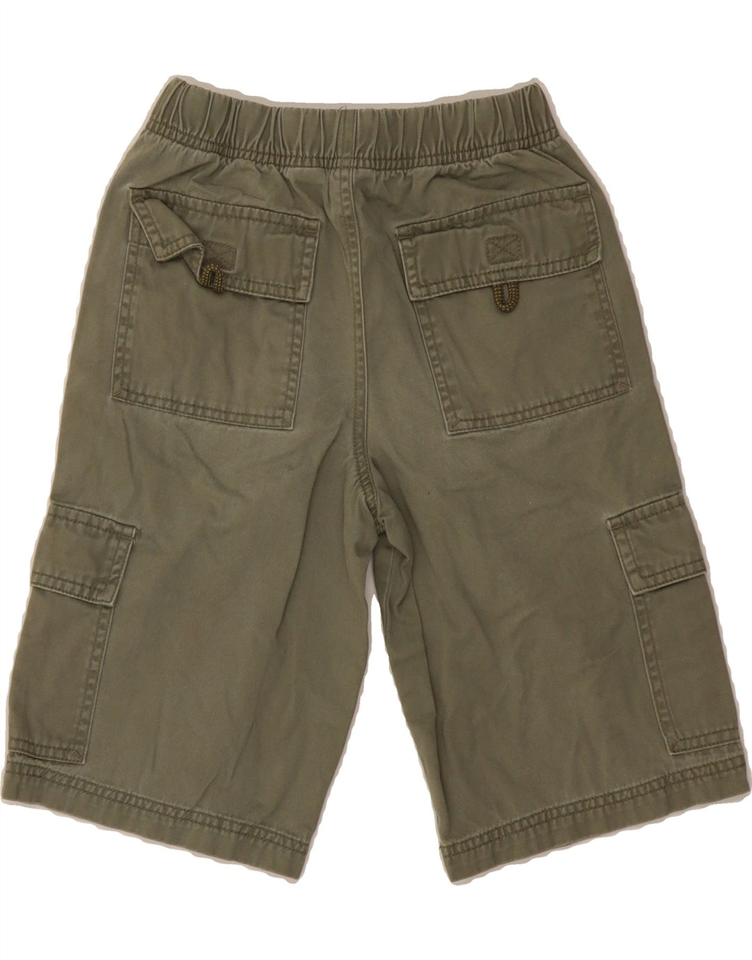 L.L.BEAN Boys Cargo Shorts 11-12 Years W24 Green Cotton Vintage L.L.Bean and Second-Hand L.L.Bean from Messina Hembry 
