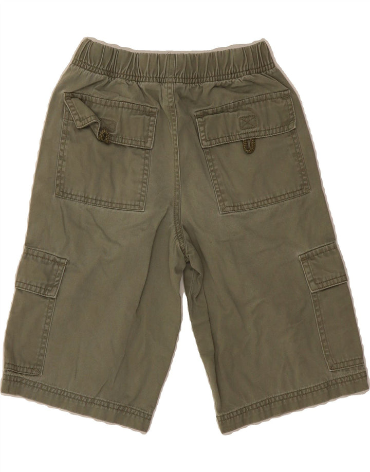 L.L.BEAN Boys Cargo Shorts 11-12 Years W24 Green Cotton Vintage L.L.Bean and Second-Hand L.L.Bean from Messina Hembry 
