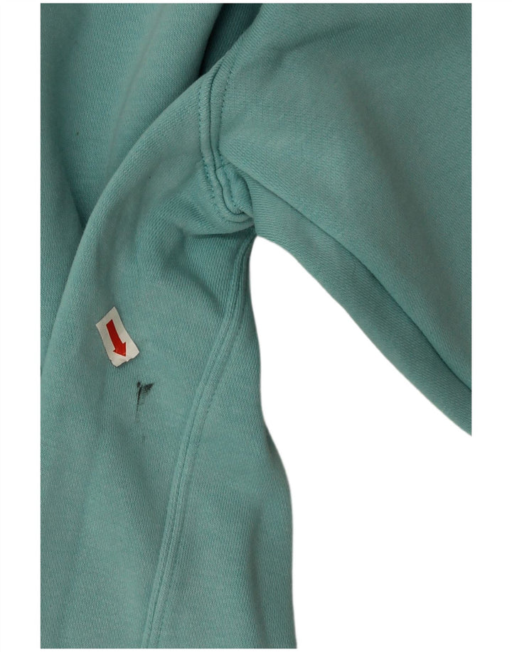 Nike Mens Sweatshirt Jumper Small Turquoise Cotton