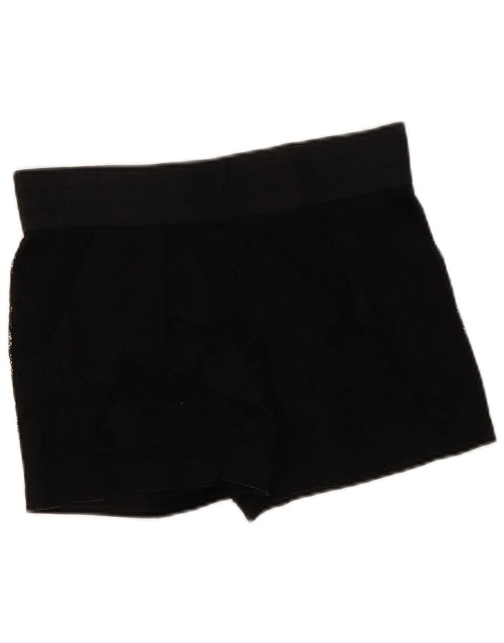 Zara Womens Hot Pants Medium W30 Black