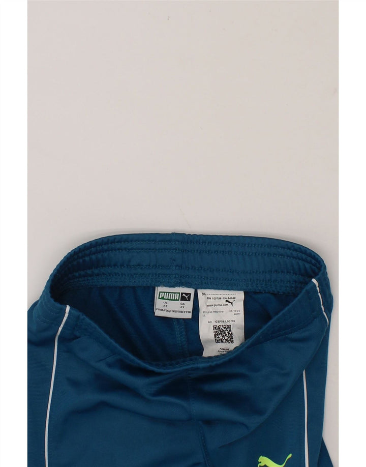 PUMA Baby Boys Joggers Tracksuit Trousers 18-24 Months  Blue Polyester Vintage Puma and Second-Hand Puma from Messina Hembry 