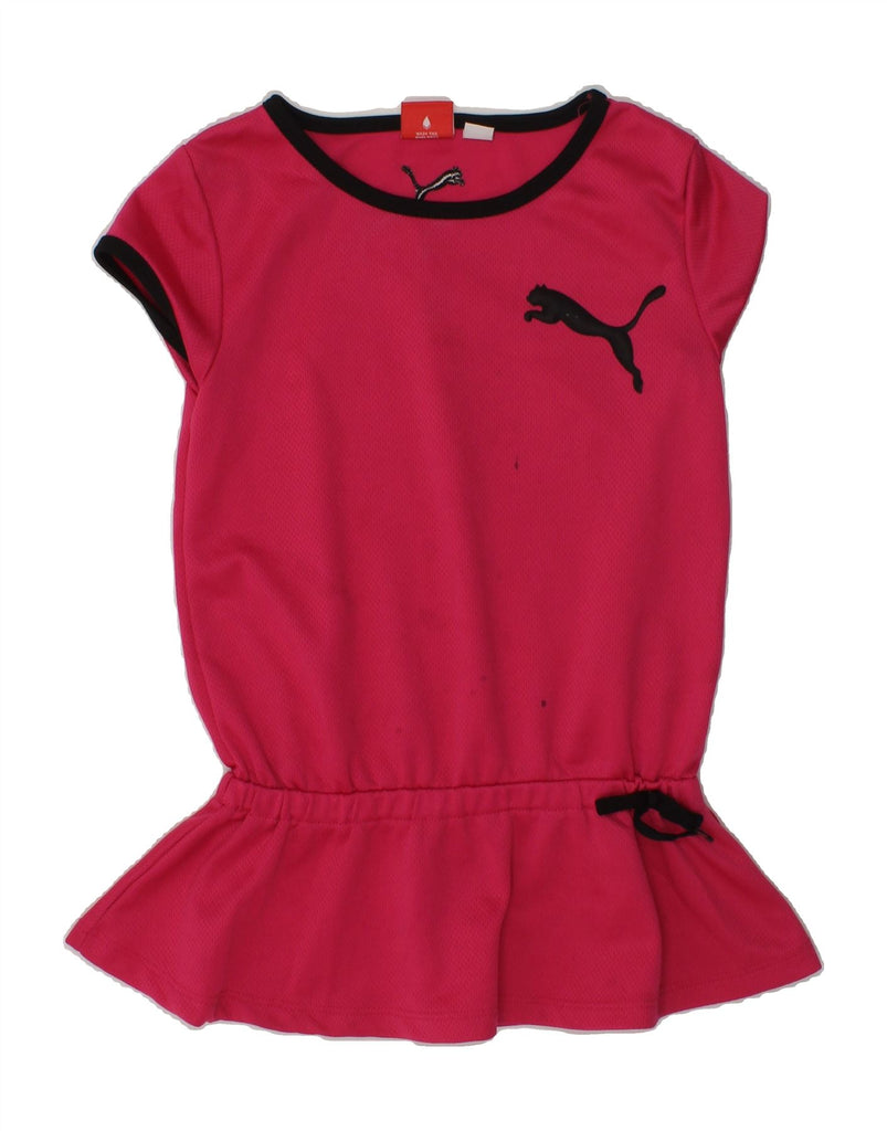 PUMA Girls Tennis Dress 5-6 Years XS Pink Polyester | Vintage Puma | Thrift | Second-Hand Puma | Used Clothing | Messina Hembry 