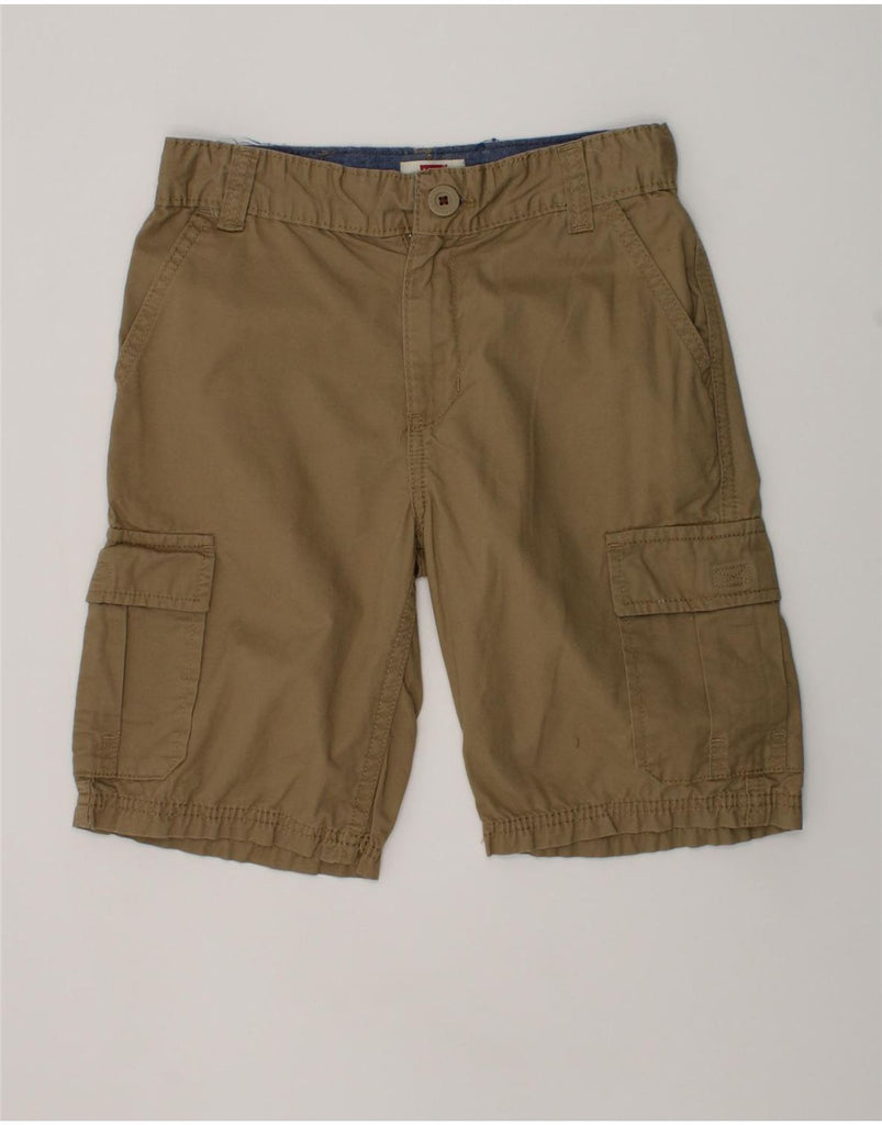 LEVI'S Boys Cargo Shorts 7-8 Years W24  Brown Cotton | Vintage Levi's | Thrift | Second-Hand Levi's | Used Clothing | Messina Hembry 