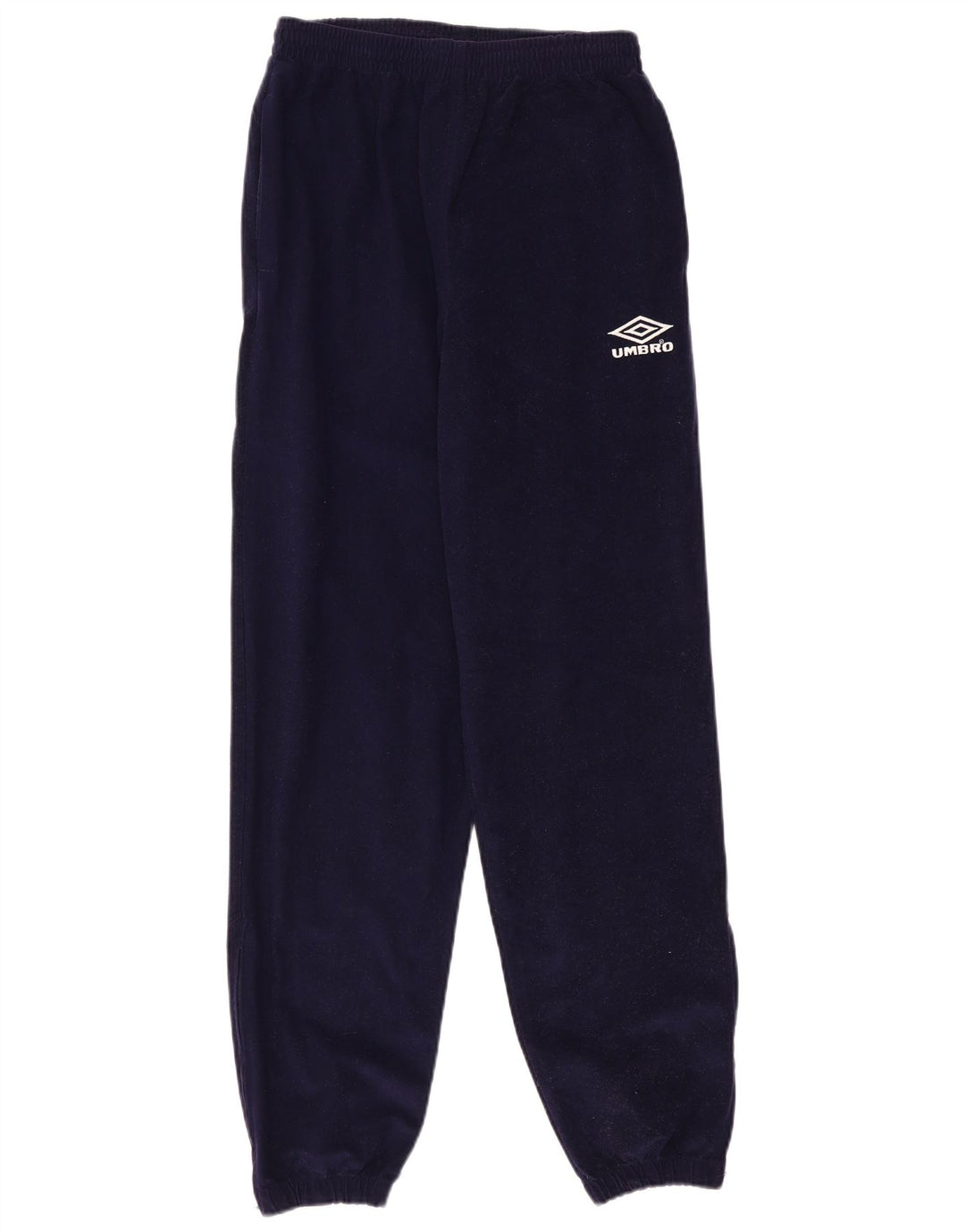 UMBRO Mens Velour Tracksuit Trousers Joggers Medium  Navy Blue
