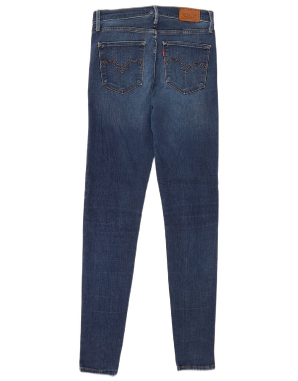 Levi's Womens 720 Super Skinny Jeans W26 L30 Blue Cotton