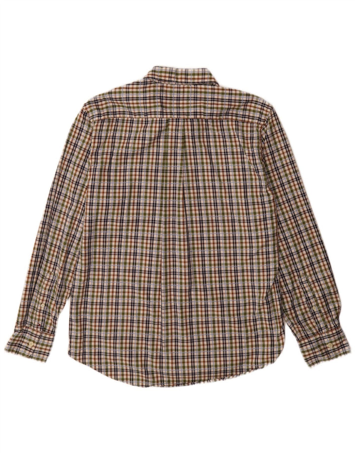 Tommy Hilfiger Mens Slim Fit Flannel Shirt Large Multicoloured Check