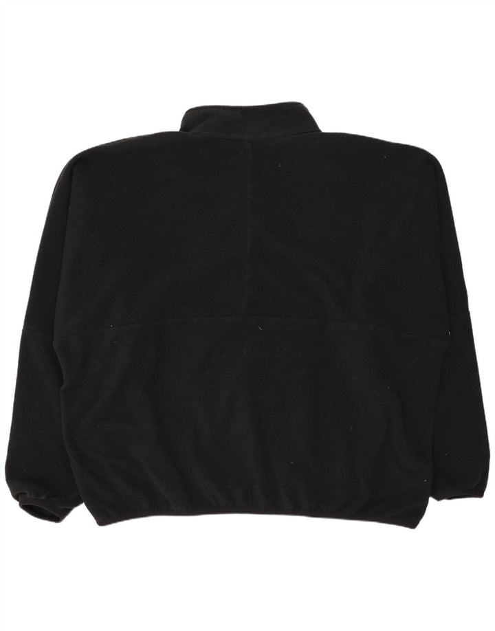 Nike Mens Zip Neck Fleece Jumper 2XL Green Polyester