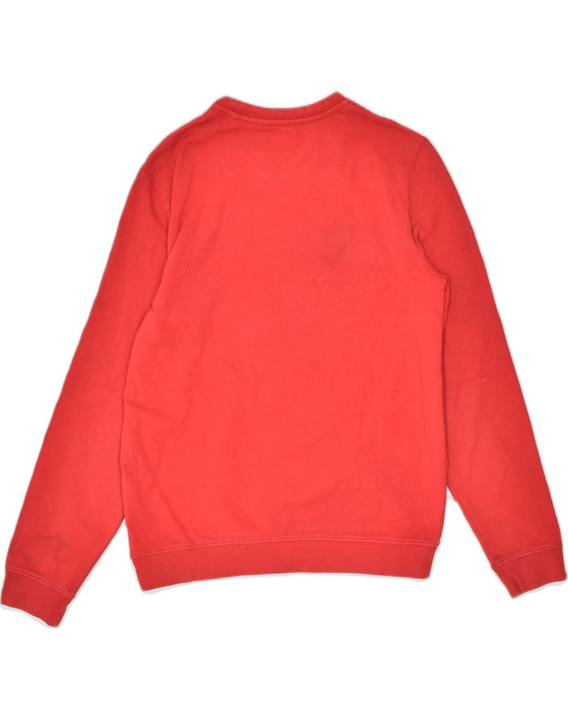 GUESS Mens Graphic Sweatshirt Jumper XS Red Cotton | Vintage | Thrift | Second-Hand | Used Clothing | Messina Hembry 