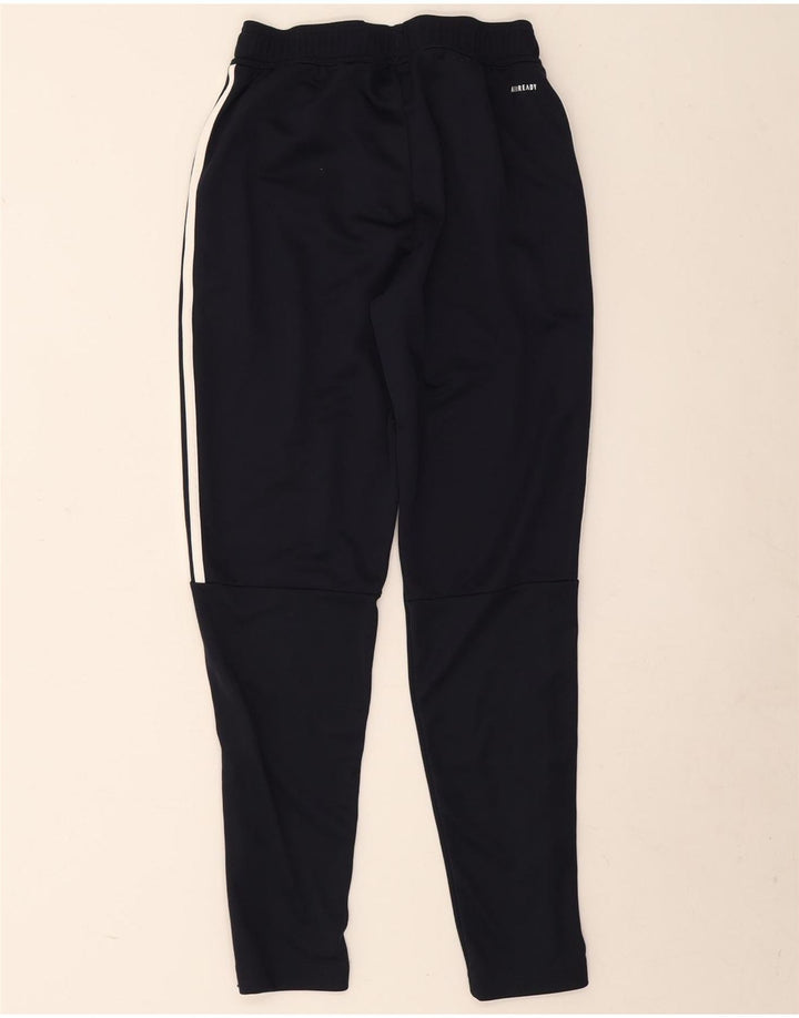 Adidas Mens Aeroready Tracksuit Trousers Medium Navy Blue Polyester