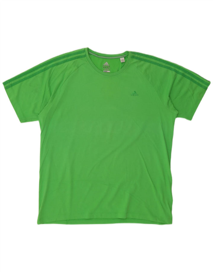 ADIDAS Mens Clima 365 T-Shirt Top XL Green