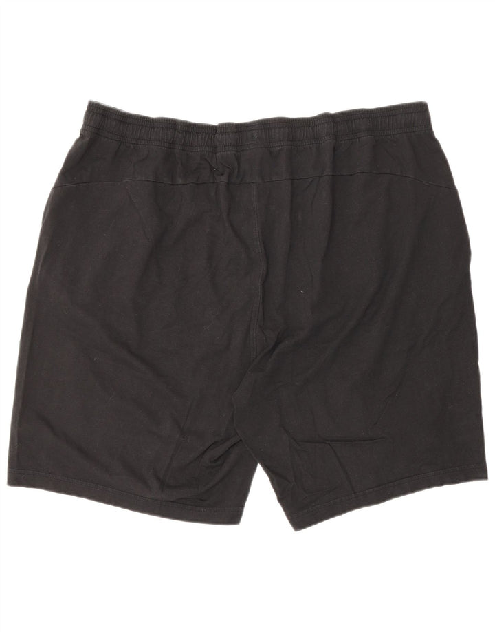 PUMA Mens Graphic Sport Shorts 2XL Black Cotton