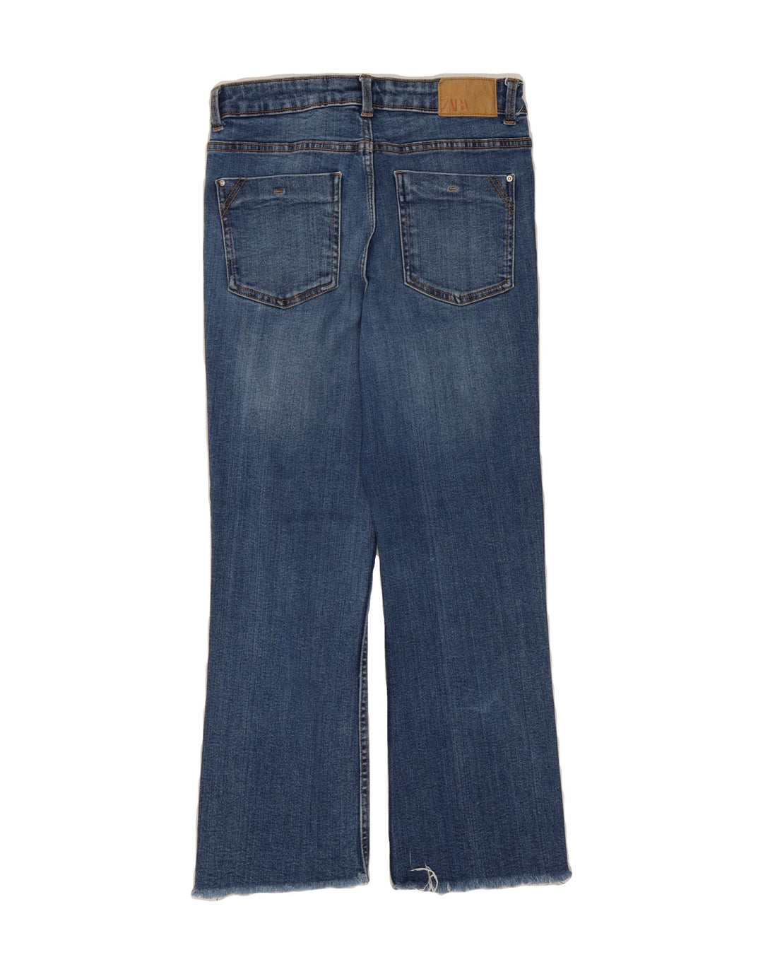ZARA Womens Straight Jeans EU 38 Medium W28 L25 Blue Cotton Vintage Zara and Second-Hand Zara from Messina Hembry 