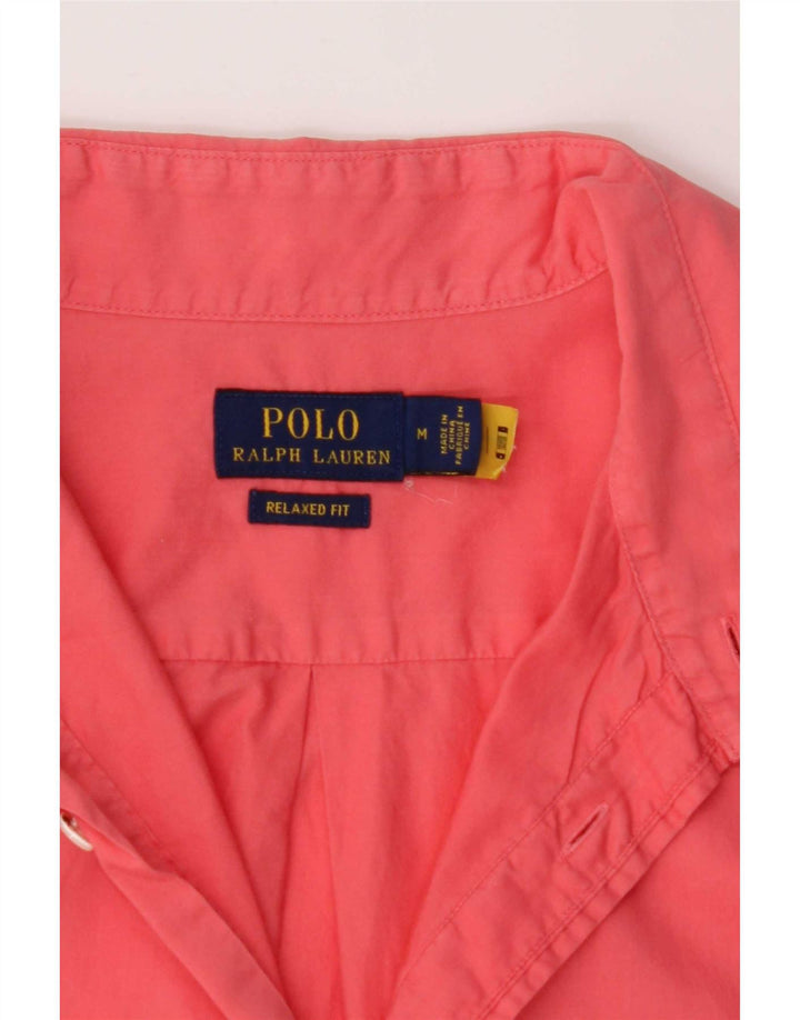 Polo Ralph Lauren Mens Relaxed Fit Shirt Medium Pink