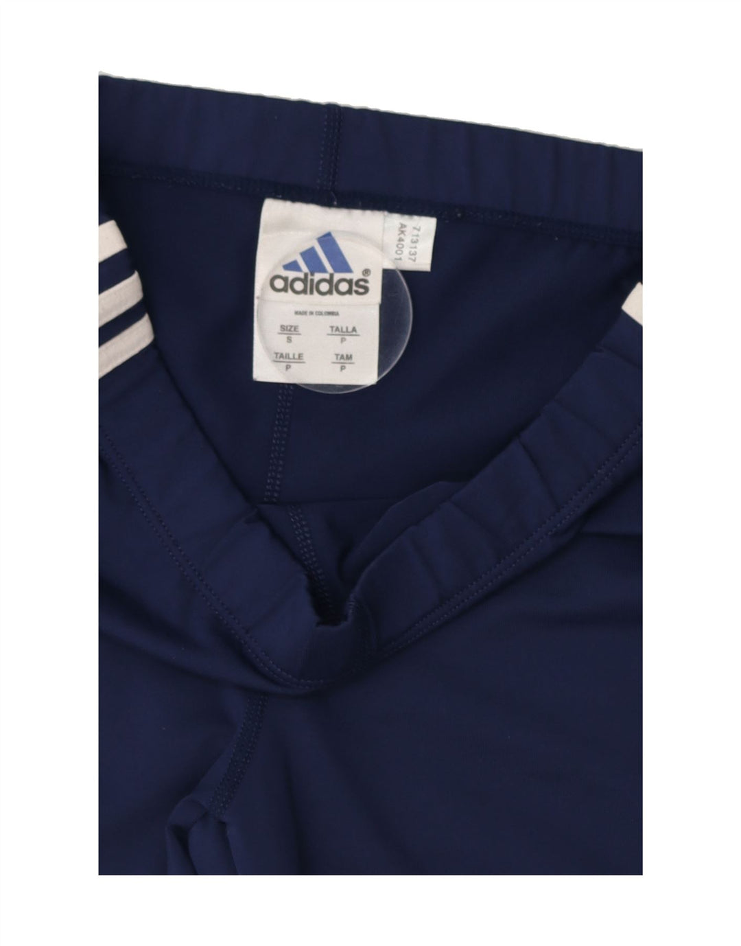 ADIDAS Mens Climalite Sport Shorts Small  Navy Blue Polyester Vintage Adidas and Second-Hand Adidas from Messina Hembry 