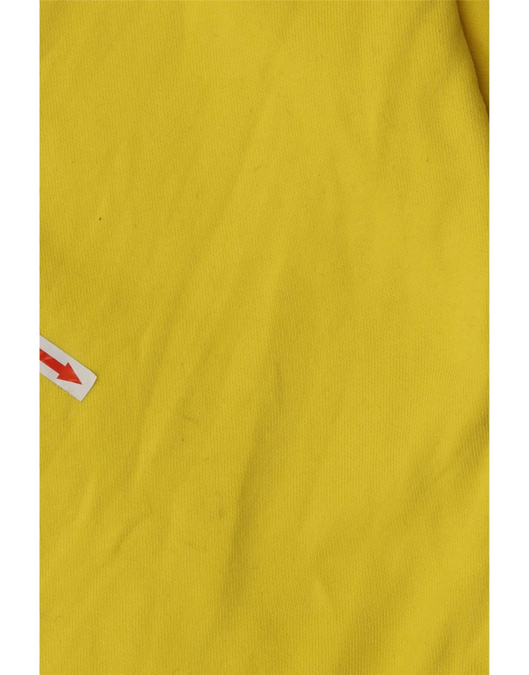 Champion Mens Hoodie Jumper Medium Yellow Cotton