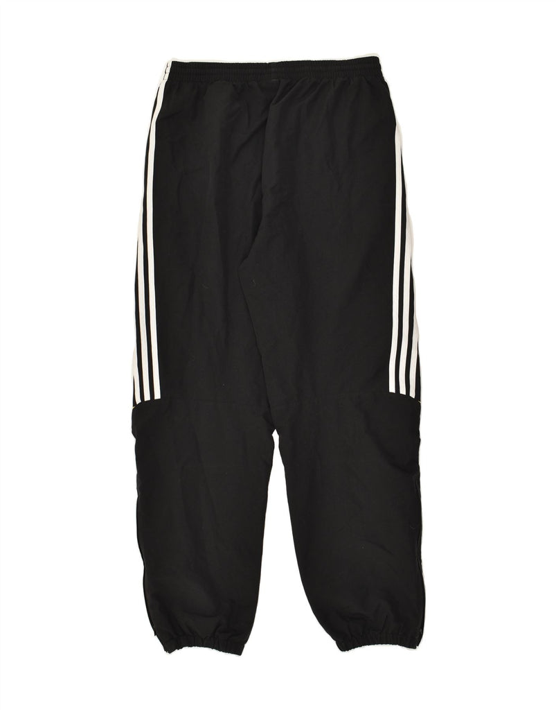 ADIDAS Mens Tracksuit Trousers Joggers UK 40/42 Medium Black Polyester | Vintage Adidas | Thrift | Second-Hand Adidas | Used Clothing | Messina Hembry 