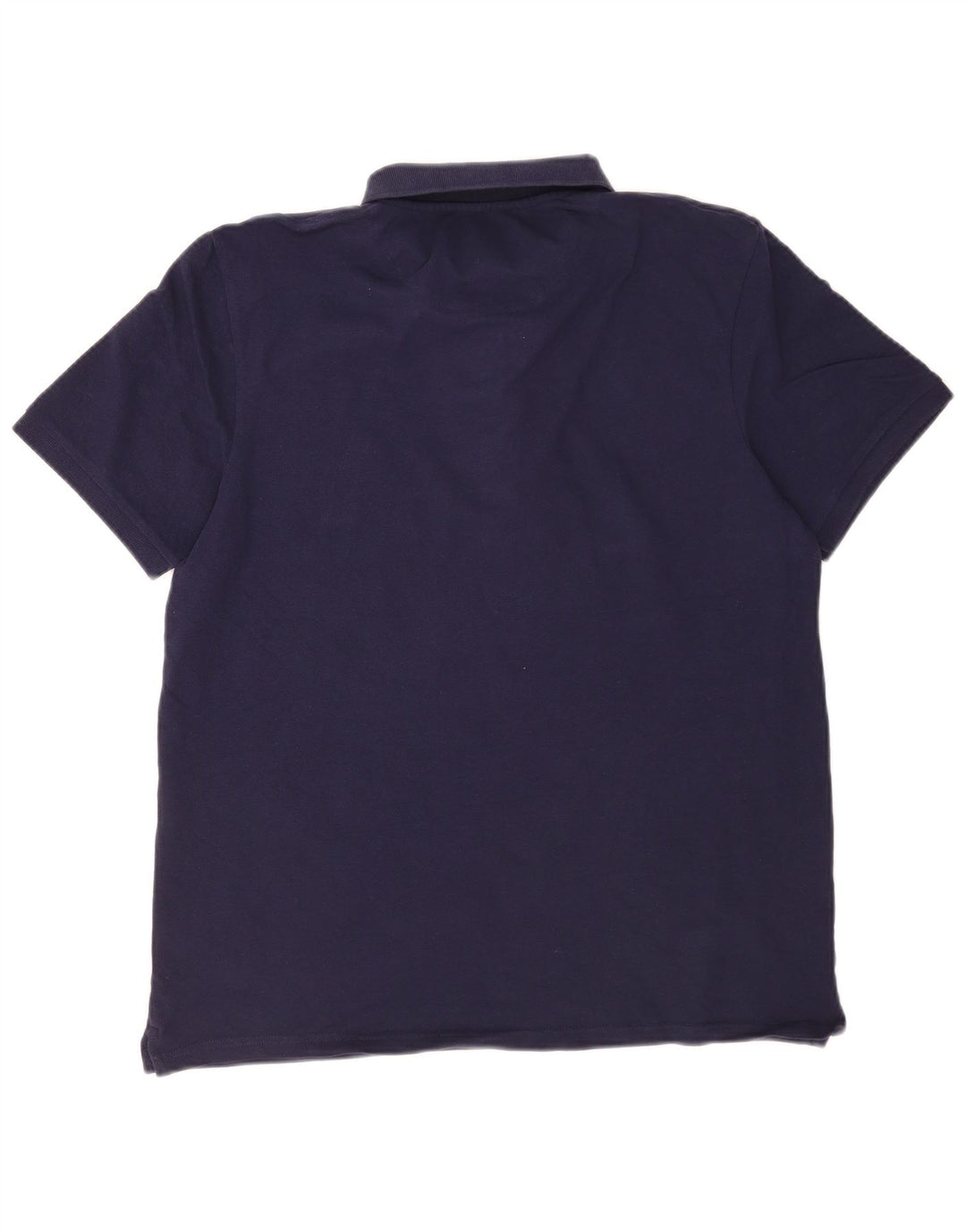 Lyle & Scott Mens Polo Shirt XL Navy Blue Cotton