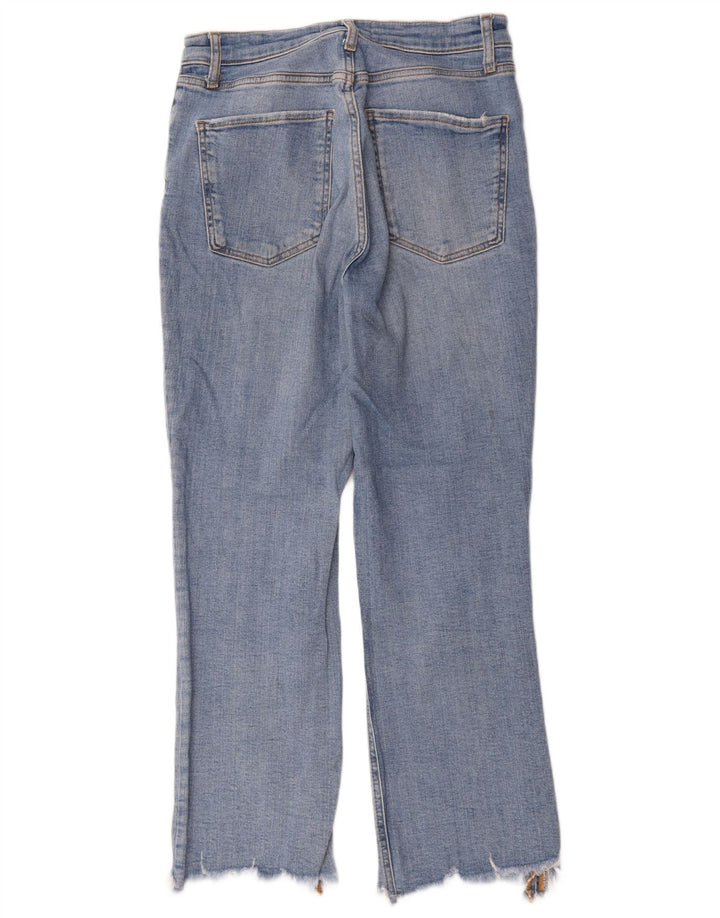 Zara Womens Straight Jeans EU 40 Medium W30 L26 Blue