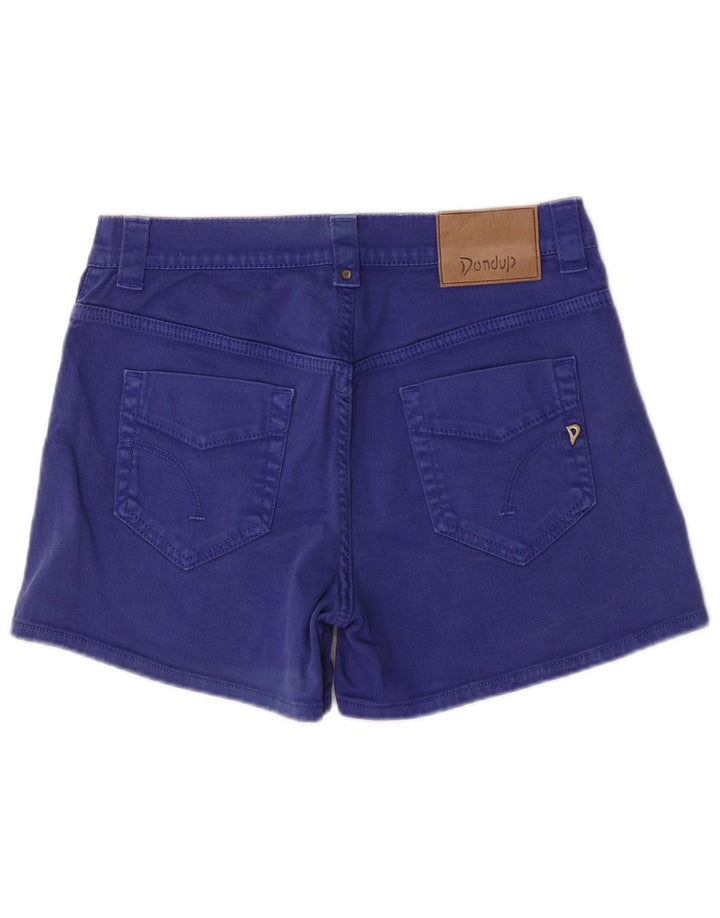 Dondup Womens Regular Fit Denim Shorts UK 12 Medium W29 Blue Cotton