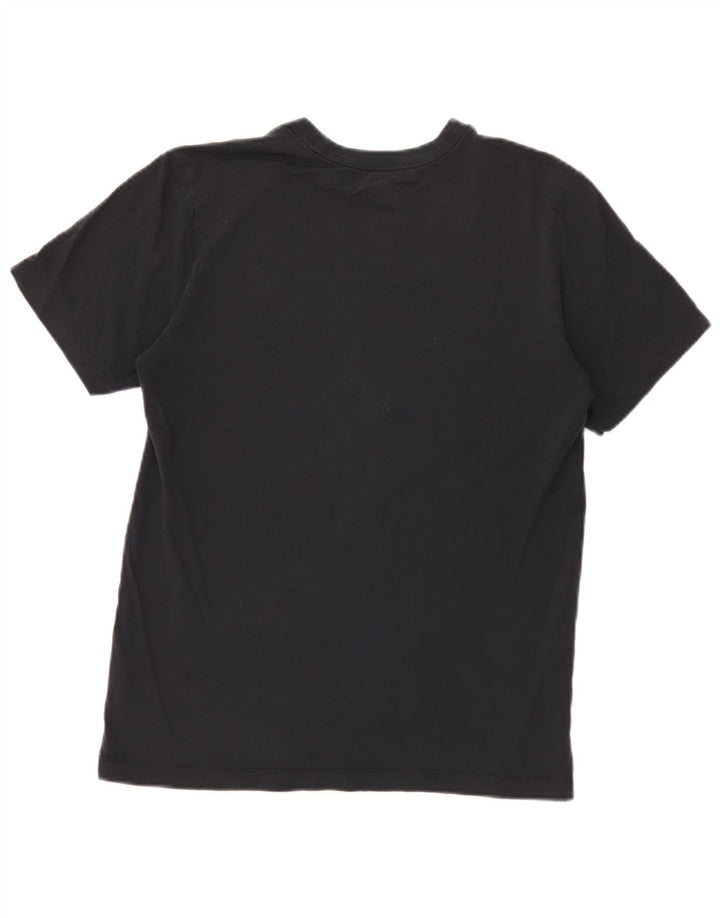 Jordan Mens Graphic T-Shirt Top Small Black Cotton