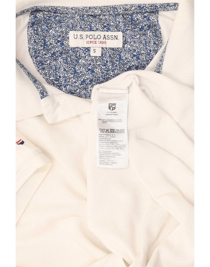 U.S. Polo Assn. Mens Shirt Small White Cotton