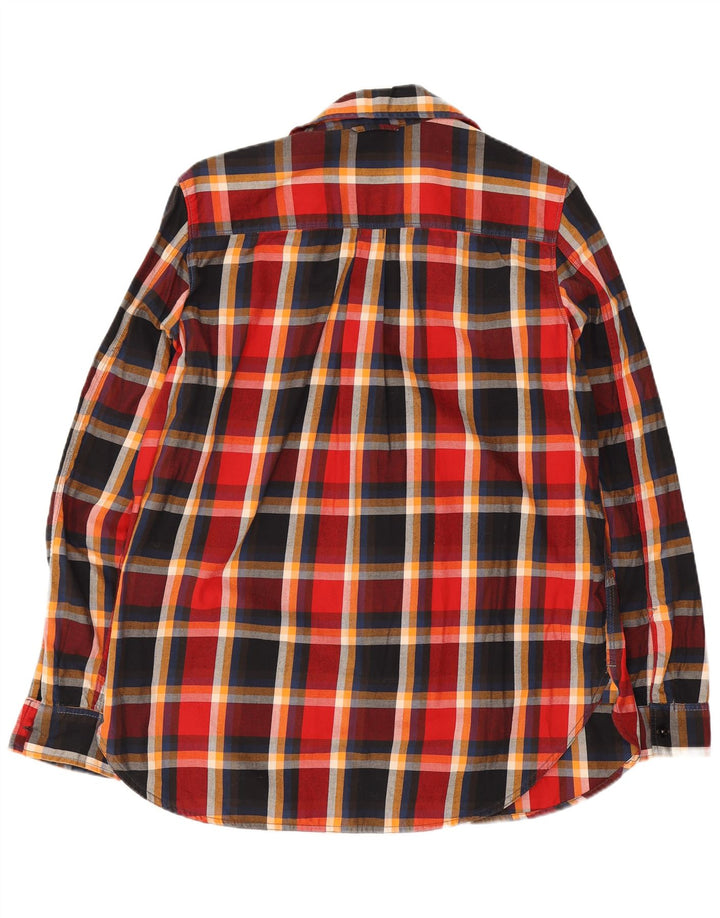 G-Star Mens Flannel Shirt Medium Multicoloured Check Cotton