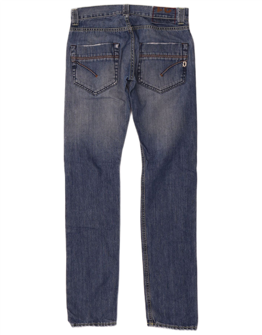 Dondup Mens Slim Jeans W31 L33 Blue Cotton