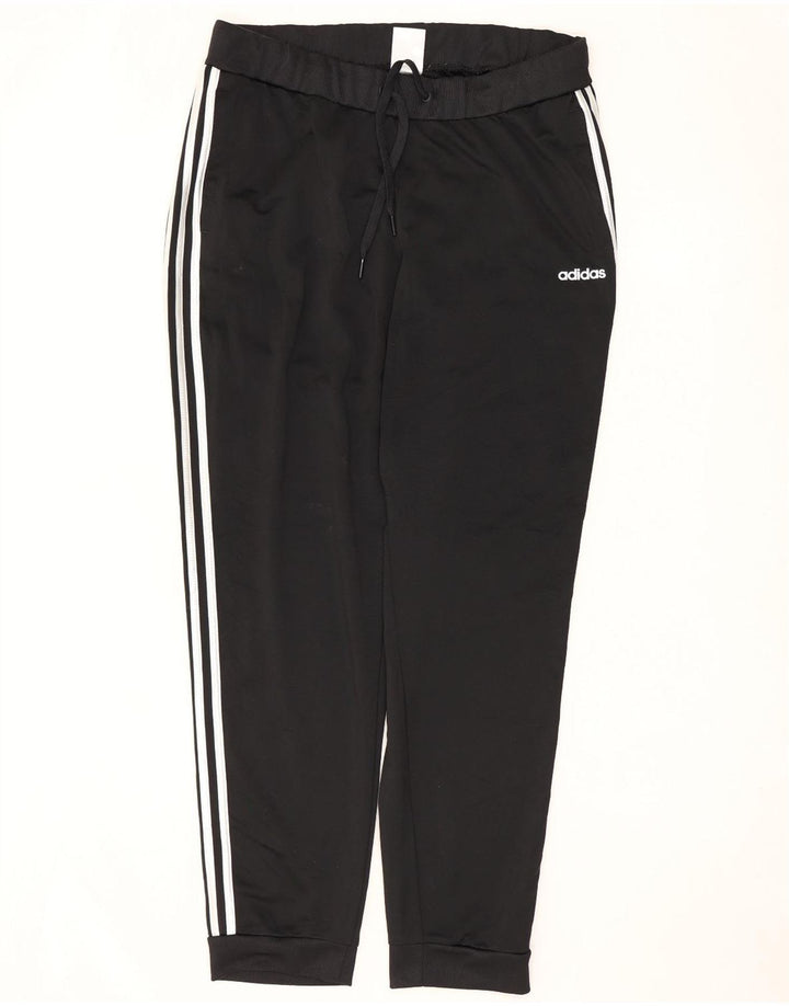 Adidas Womens Tracksuit Trousers Joggers UK 20/22 XL  Black Polyester