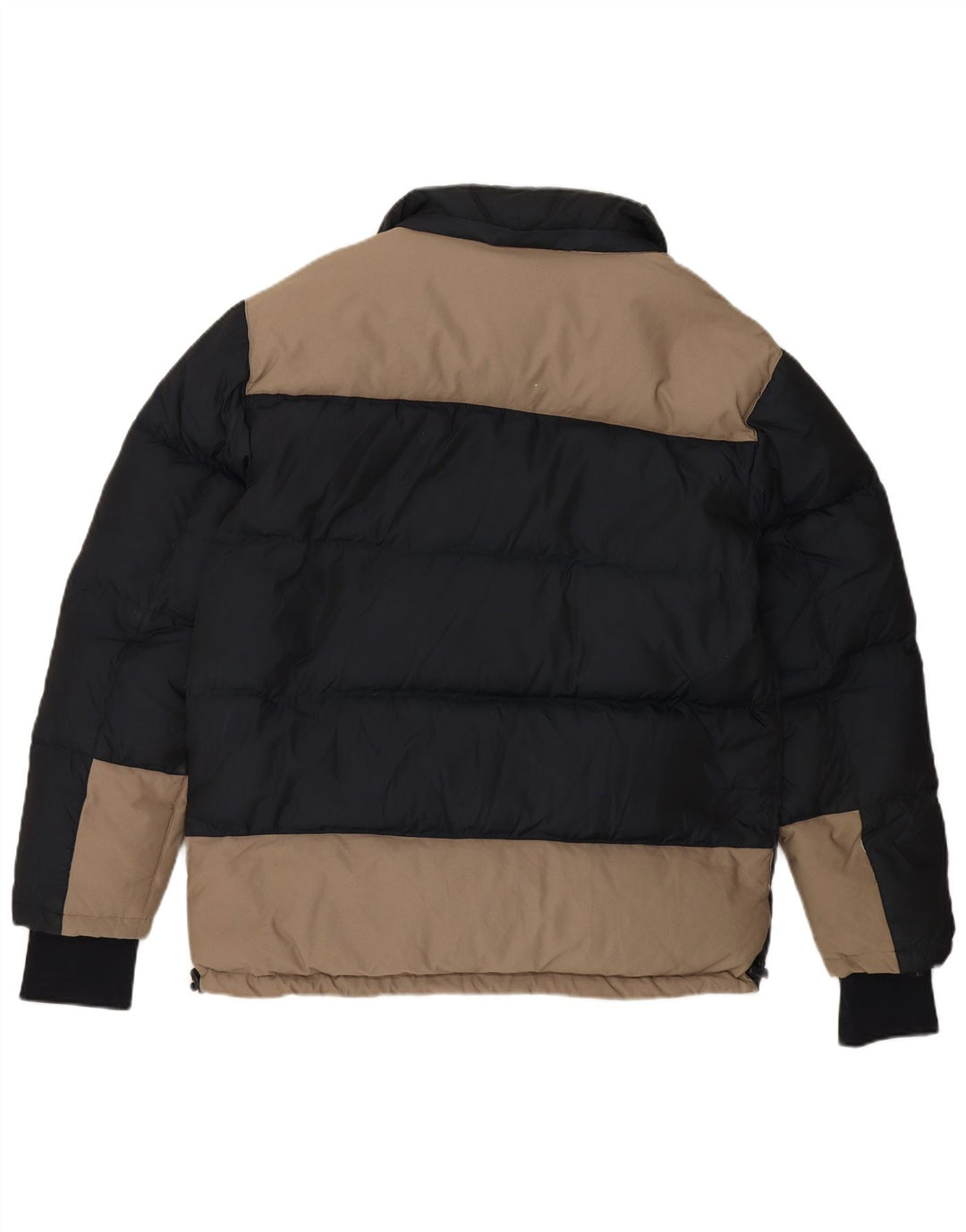 KINGSLAND Mens Padded Jacket UK 42 XL Navy Blue Colourblock Polyester