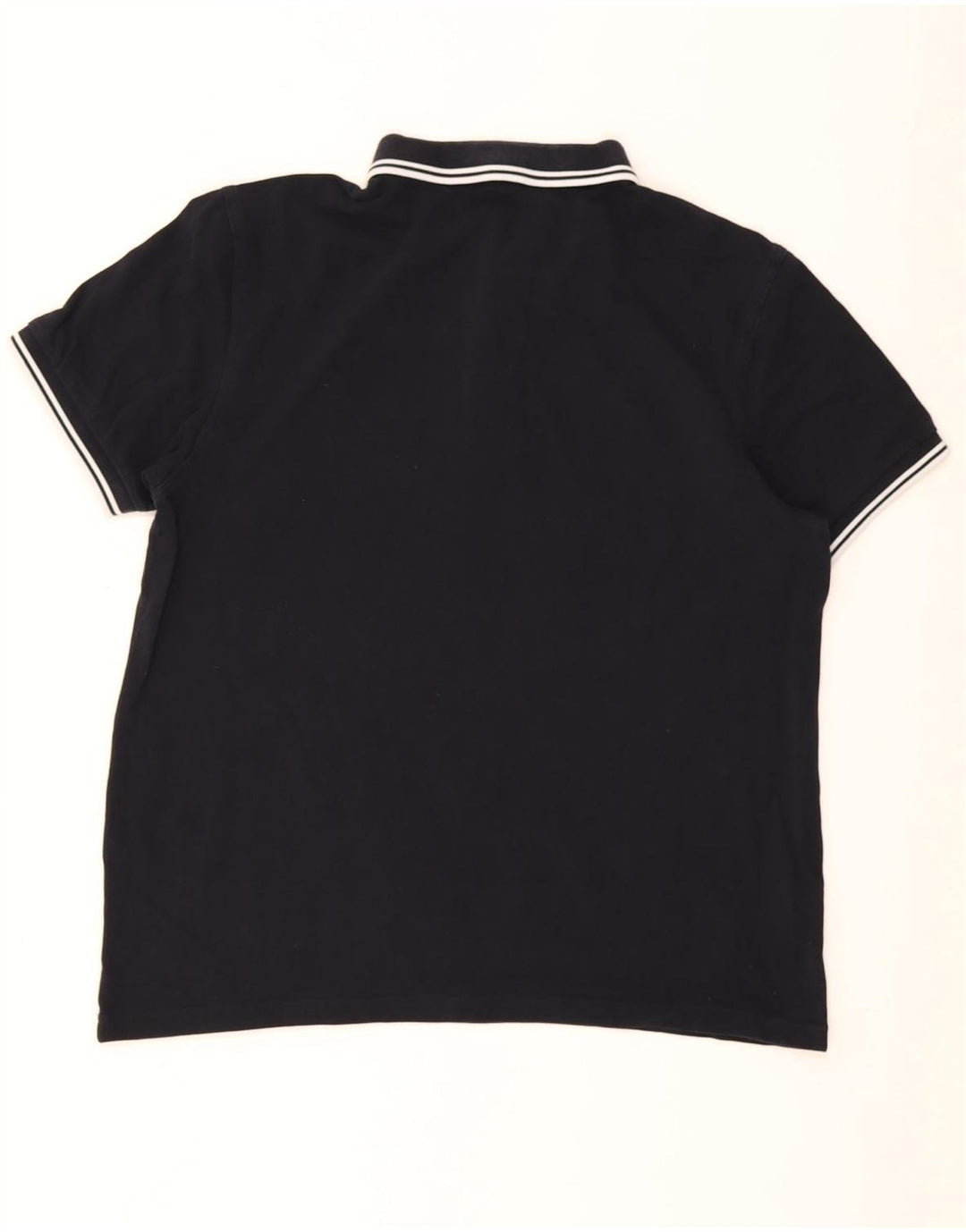Fred Perry Mens Polo Shirt XL Navy Blue Cotton