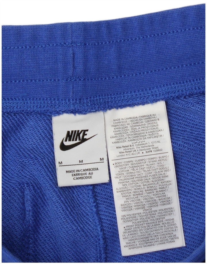 Nike Mens Graphic Sport Shorts Medium Blue Cotton