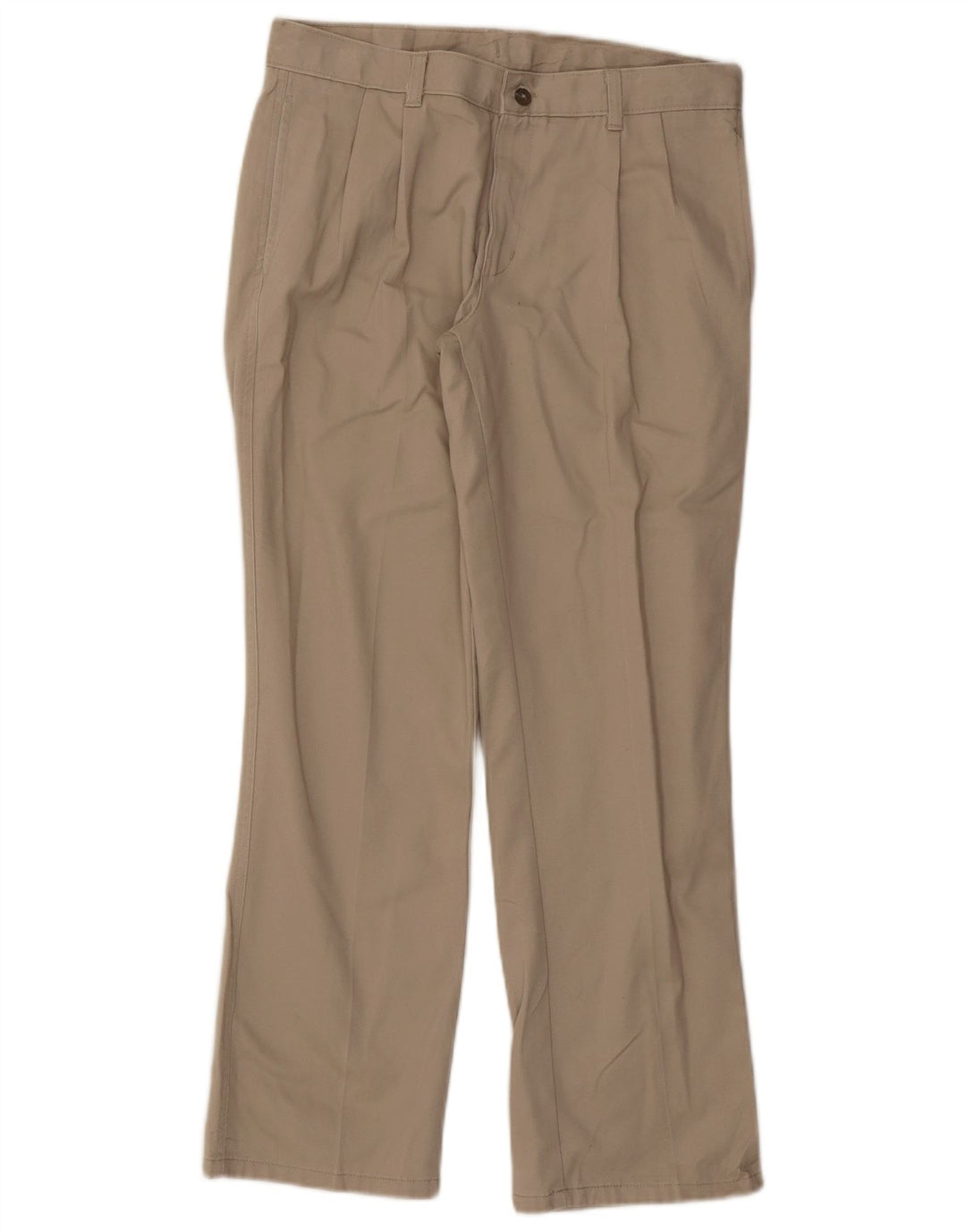 Chaps Boys Pegged Chino Trousers 15-16 Years W30 L28 Beige Cotton
