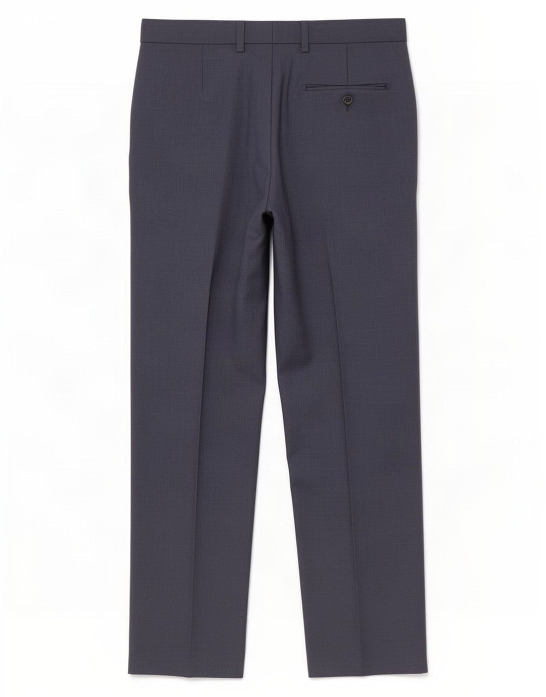 Marks & Spencer Mens Pegged Suit Trousers W32 L31 Navy Blue Polyester