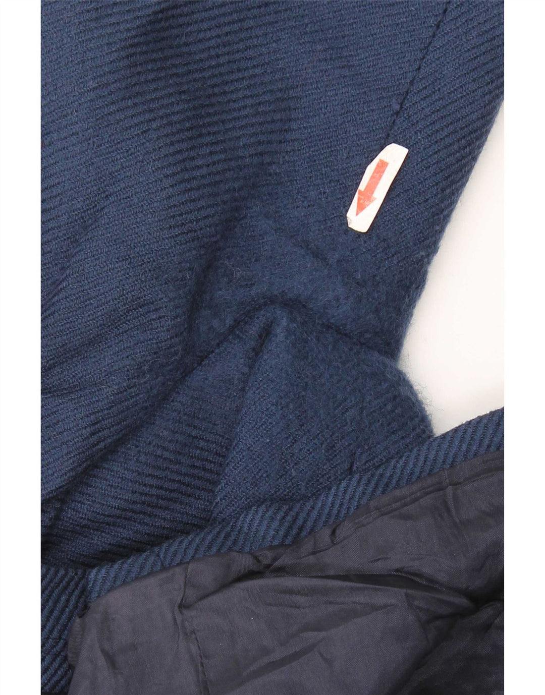 Luisa Spagnoli Womens 5 Button Blazer Jacket IT 46 Large Blue Virgin Wool
