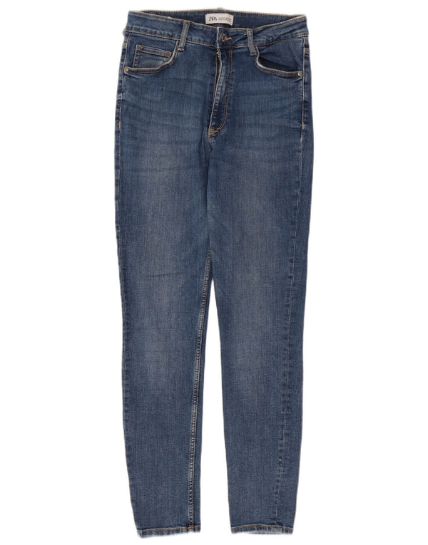 Zara Womens Skinny Jeans EU 40 Medium W30 L27 Blue Cotton