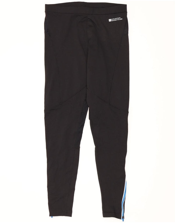 Mountain Warehouse Womens Leggings UK 14 Medium Black