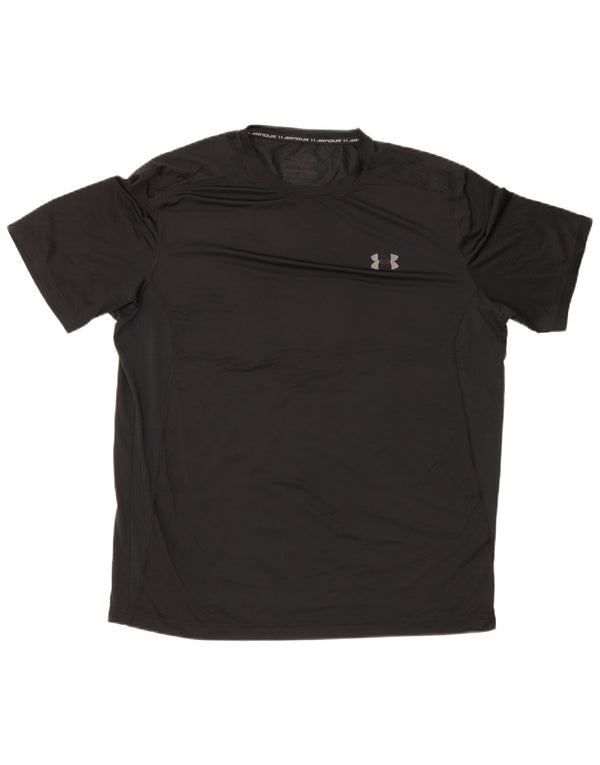 Under Armour Mens T-Shirt Top XL Black