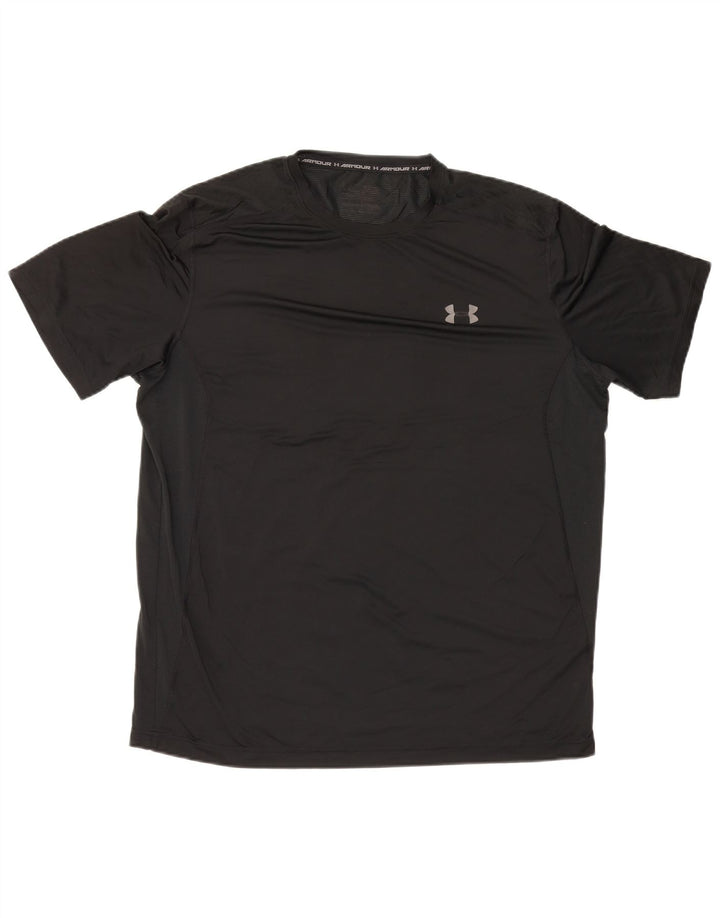 Under Armour Mens T-Shirt Top XL Black