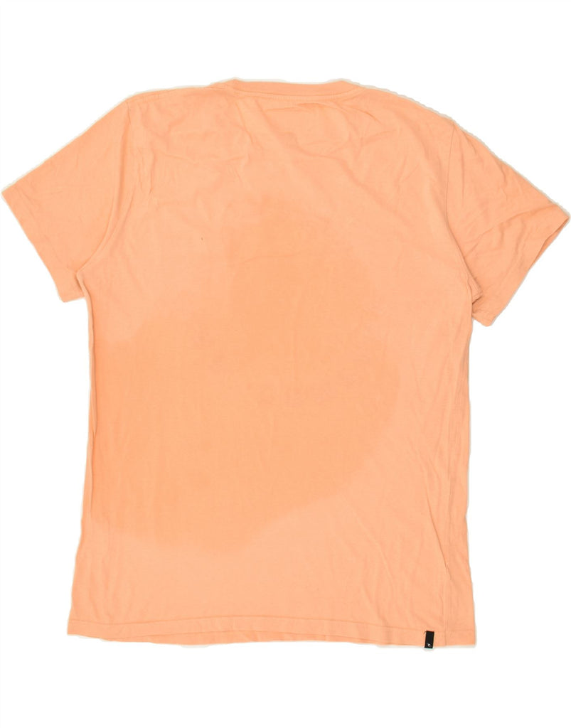 RIP CURL Mens Graphic T-Shirt Top Large Orange | Vintage Rip Curl | Thrift | Second-Hand Rip Curl | Used Clothing | Messina Hembry 