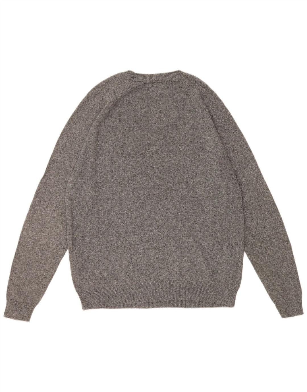 Superdry Mens Crew Neck Jumper Sweater Medium Grey Flecked Cotton