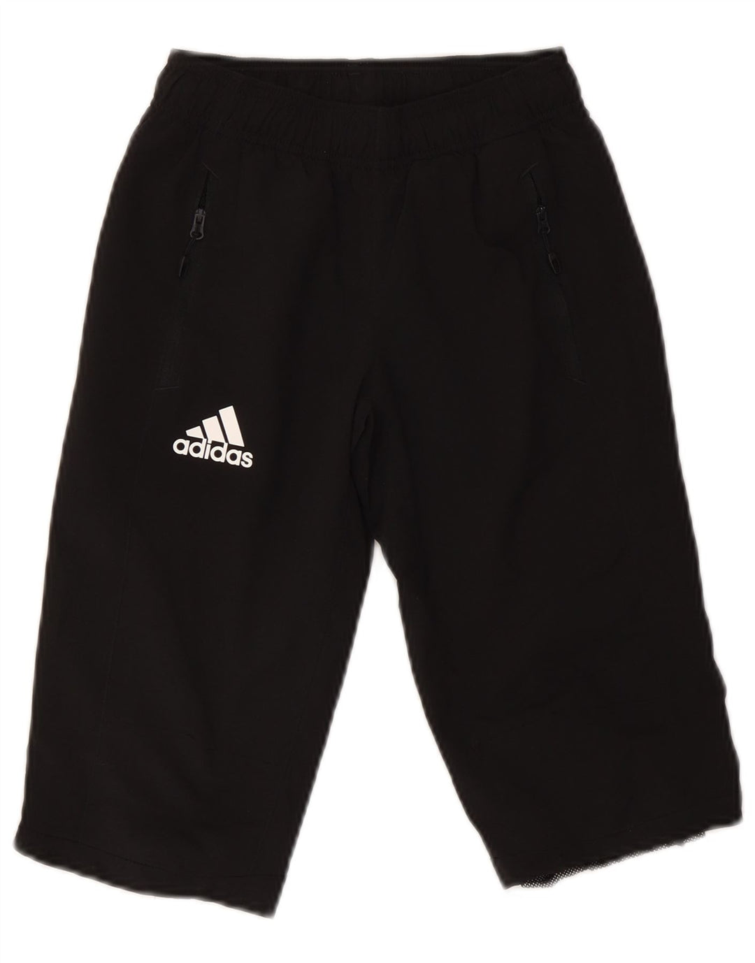 Adidas Boys Bermuda Sport Shorts 9-10 Years Black Polyester