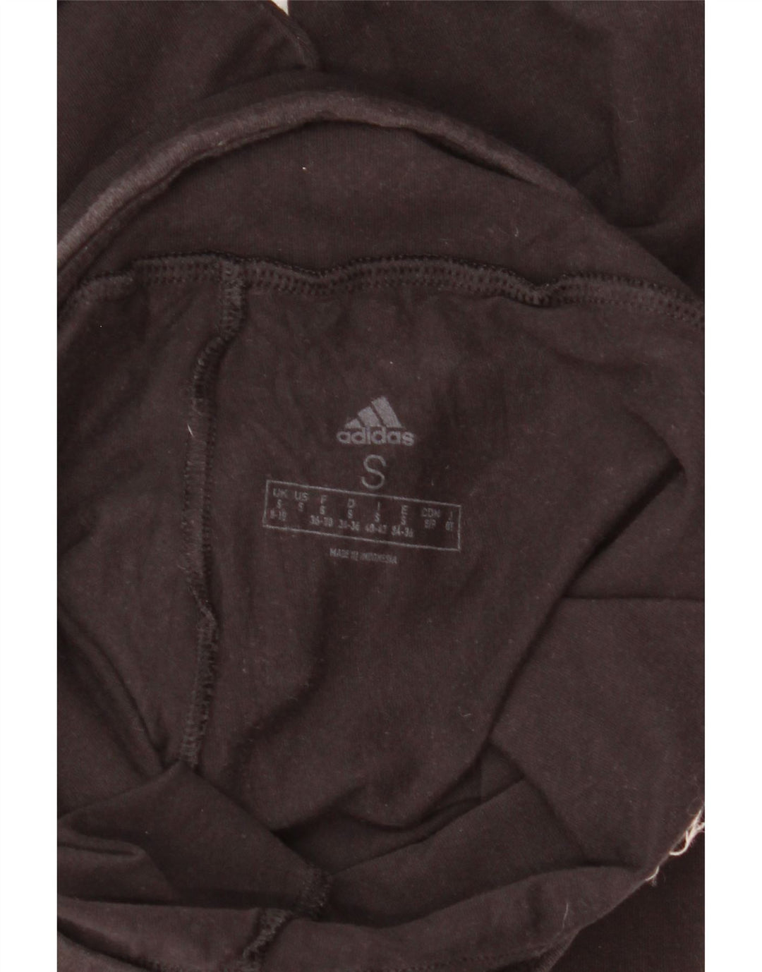 Adidas Womens Graphic Leggings UK 8/10 Small  Black