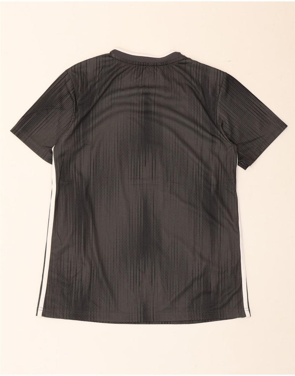 Adidas Womens Aeroready T-Shirt Top UK 12/14 Medium Black