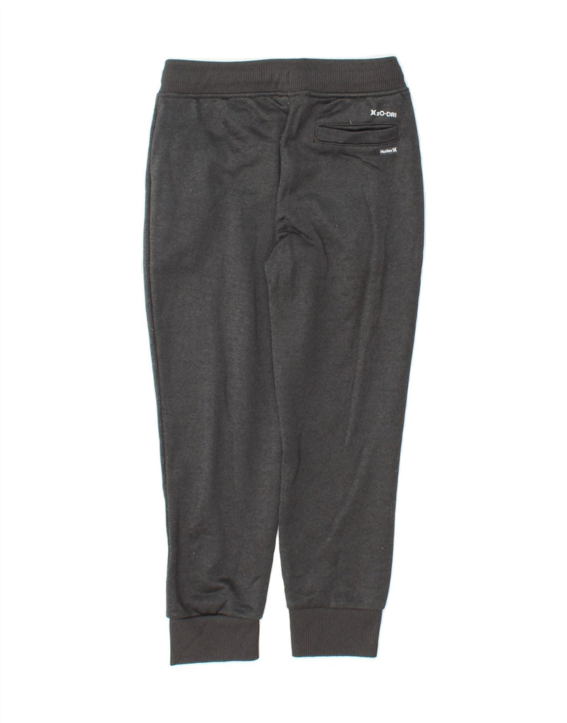 HURLEY Boys Tracksuit Trousers Joggers 5-6 Years  Grey Polyester Vintage Hurley and Second-Hand Hurley from Messina Hembry 